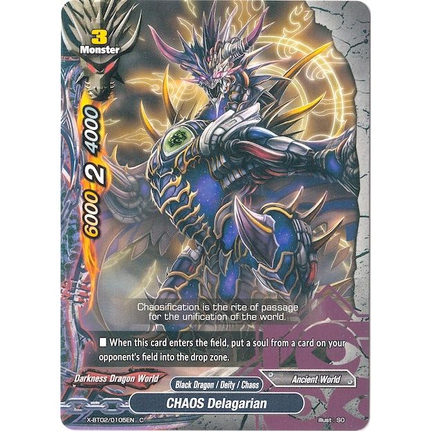 Image for CHAOS Delagarian (X-BT02/0105EN) (X-BT02) - Future Card BuddyFight