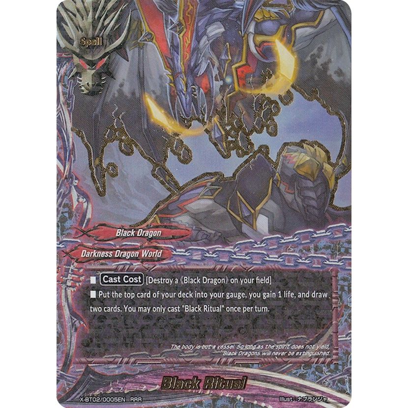 Image for Black Ritual (X-BT02/0005EN) (X-BT02) - Future Card BuddyFight