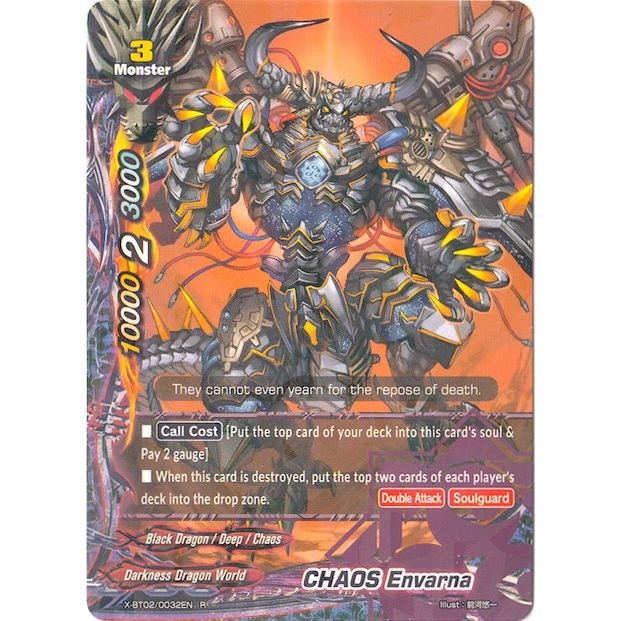 Image for CHAOS Envarna (X-BT02/0032EN) (X-BT02) - Future Card BuddyFight