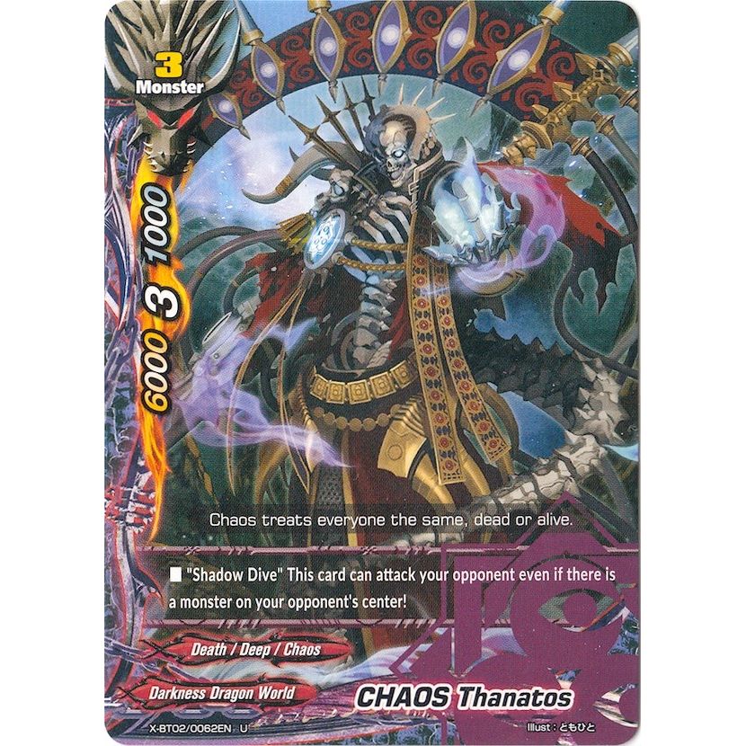 Image for CHAOS Thanatos (X-BT02/0062EN) (X-BT02) - Future Card BuddyFight