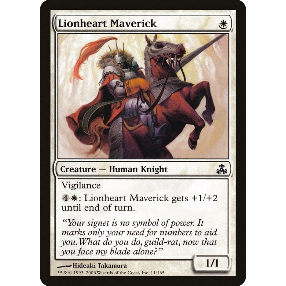 Image for Lionheart Maverick (11) (GPT) - Magic: The Gathering