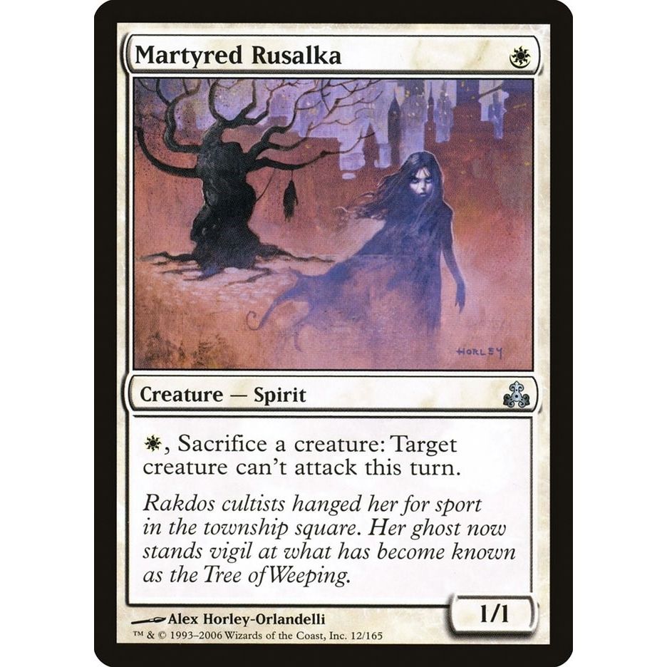 Image for Martyred Rusalka (12) (GPT) - Magic: The Gathering