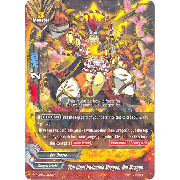 Image for The Ideal Invincible Dragon, Bal Dragon (X-BT02/0022EN) (X-BT02) - Future Card BuddyFight
