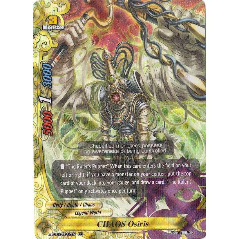 Image for CHAOS Osiris (X-BT02/0012EN) (X-BT02) - Future Card BuddyFight