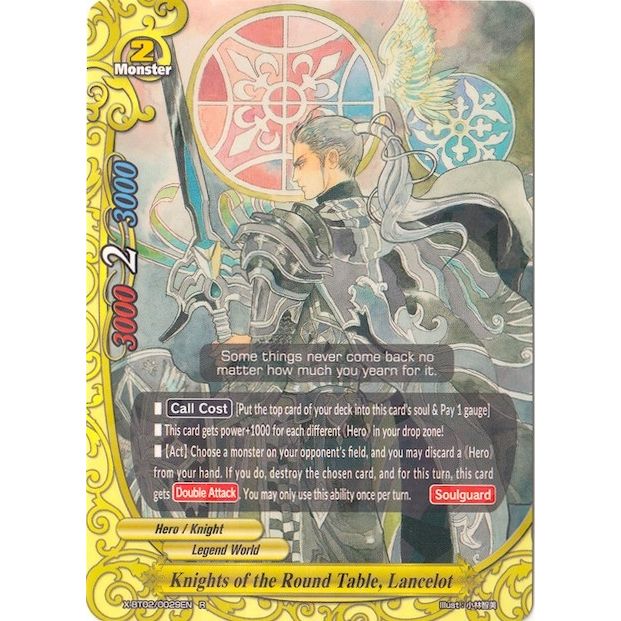 Image for Knights of the Round Table, Lancelot (X-BT02/0029EN) (X-BT02) - Future Card BuddyFight