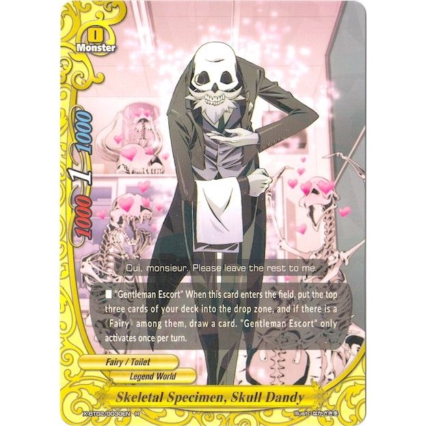 Image for Skeletal Specimen, Skull Dandy (X-BT02/0030EN) (X-BT02) - Future Card BuddyFight