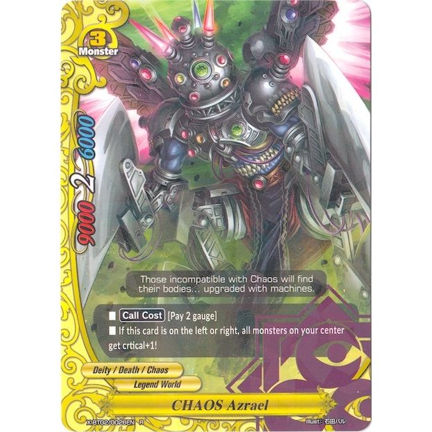 Image for CHAOS Azrael (X-BT02/0026EN) (X-BT02) - Future Card BuddyFight