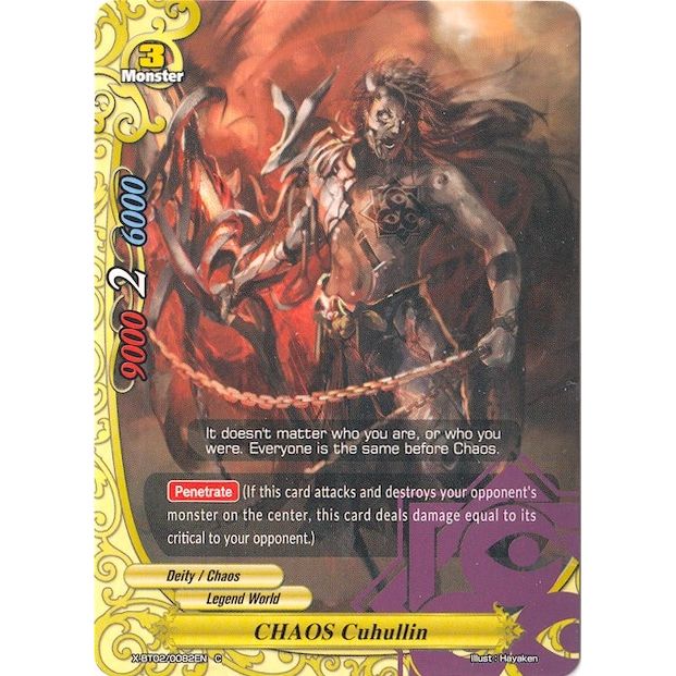 Image for CHAOS Cuhullin (X-BT02/0082EN) (X-BT02) - Future Card BuddyFight
