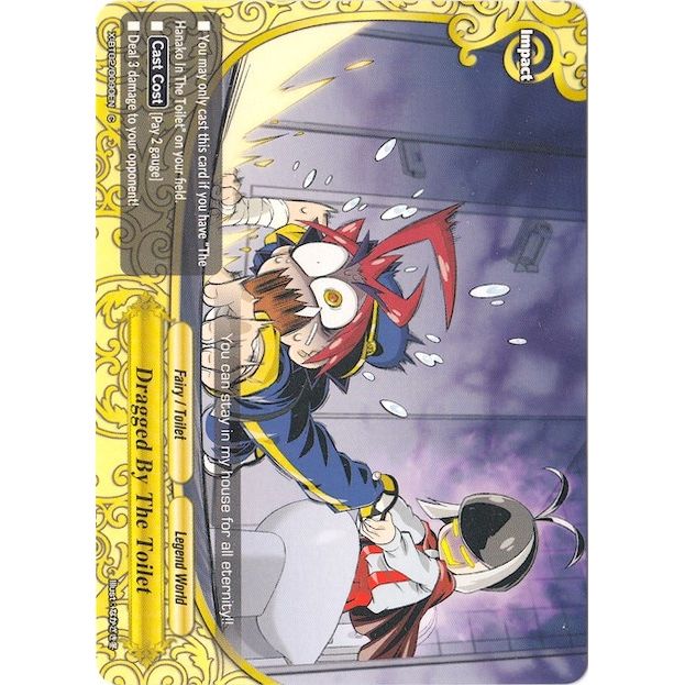Image for Dragged By The Toilet (X-BT02/0090EN) (X-BT02) - Future Card BuddyFight