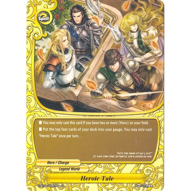 Image for Heroic Tale (X-BT02/0087EN) (X-BT02) - Future Card BuddyFight