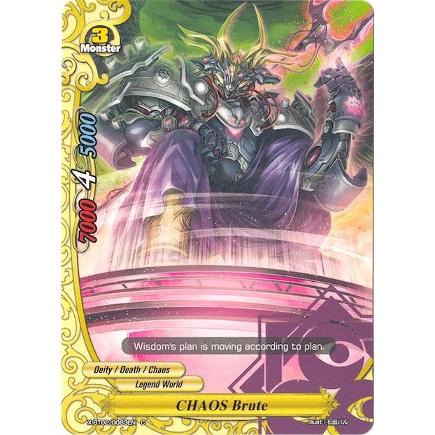 Image for CHAOS Brute (X-BT02/0083EN) (X-BT02) - Future Card BuddyFight