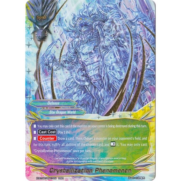 Image for Crystallization Phenomenon (X-BT02/0007EN) (X-BT02) - Future Card BuddyFight