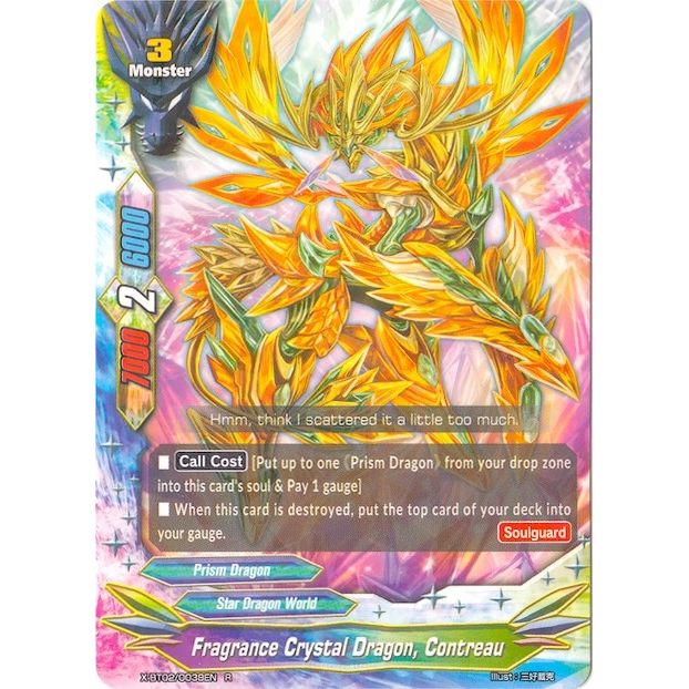 Image for Fragrance Crystal Dragon, Contreau (X-BT02/0038EN) (X-BT02) - Future Card BuddyFight