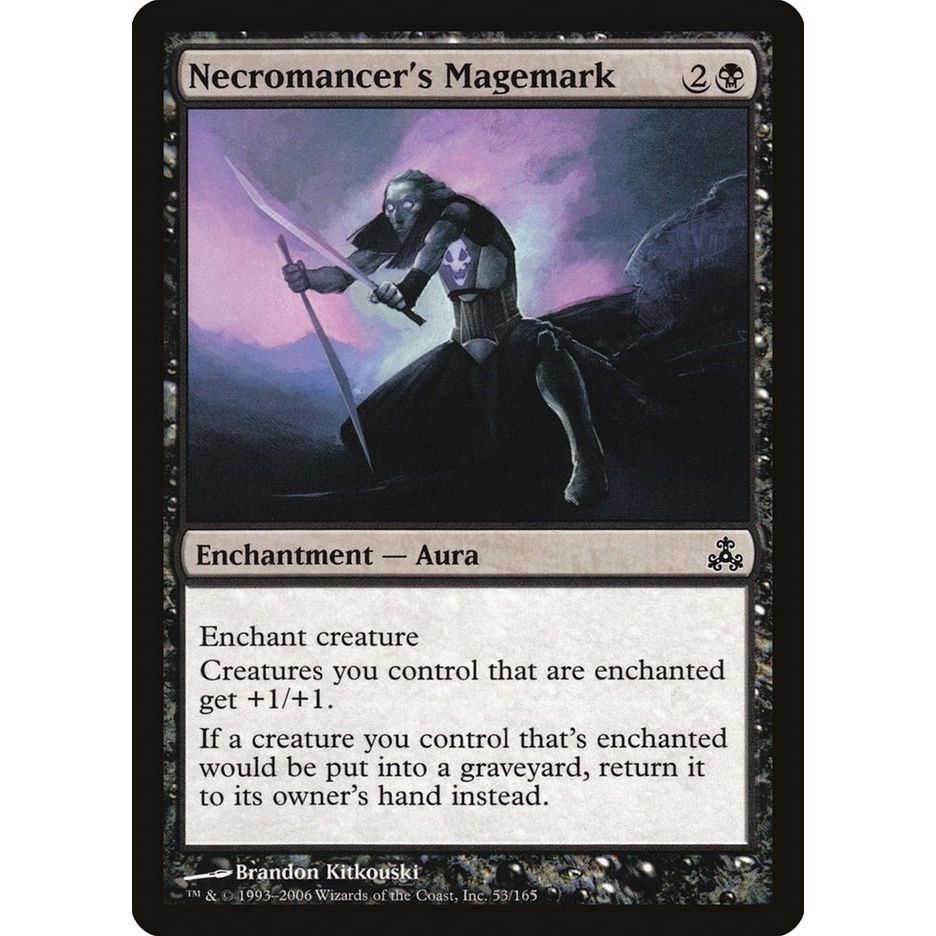 Image for Necromancer's Magemark (53) (GPT) - Magic: The Gathering