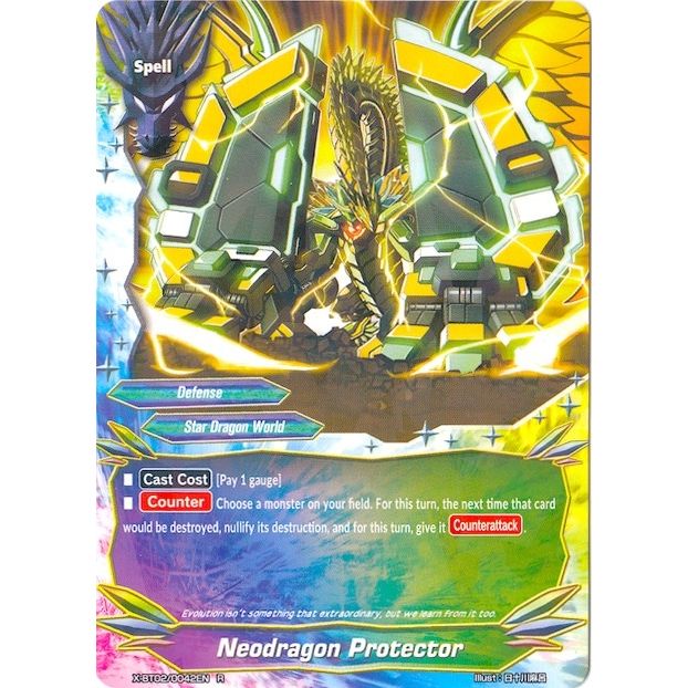 Image for Neodragon Protector (X-BT02/0042EN) (X-BT02) - Future Card BuddyFight