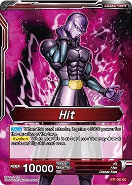 Image for Hit // Assassin Hit (BT1-003) (DBS-B01) - Dragon Ball Super: Masters