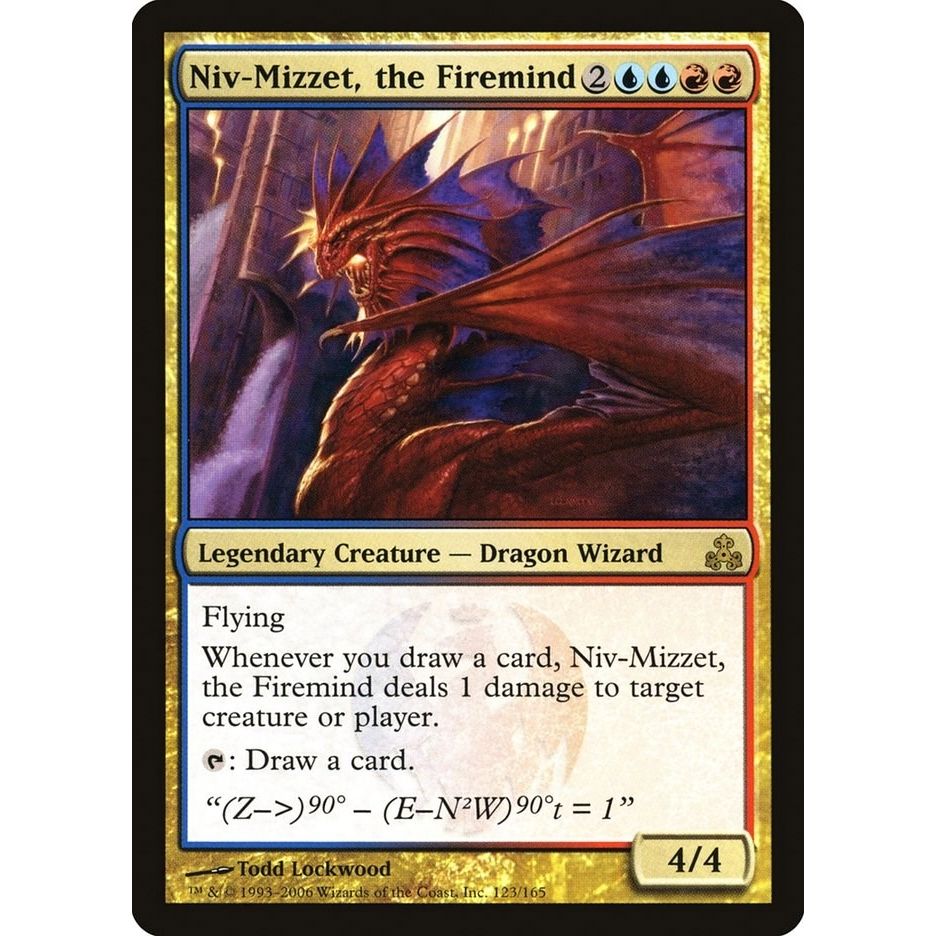 Image for Niv-Mizzet, the Firemind (123) (GPT) - Magic: The Gathering