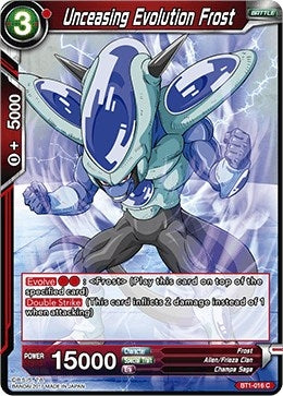Image for Unceasing Evolution Frost (BT1-016) (DBS-B01) - Dragon Ball Super: Masters