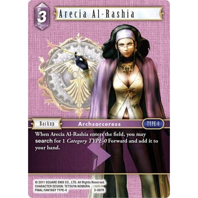 Image for Arecia Al-Rashia - 3-097R (3-097R) (DEC) - Final Fantasy TCG