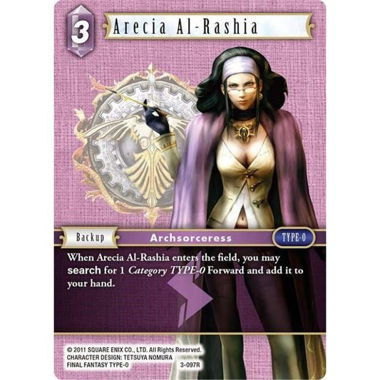 Image for Arecia Al-Rashia - 3-097R (3-097R) (DEC) - Final Fantasy TCG