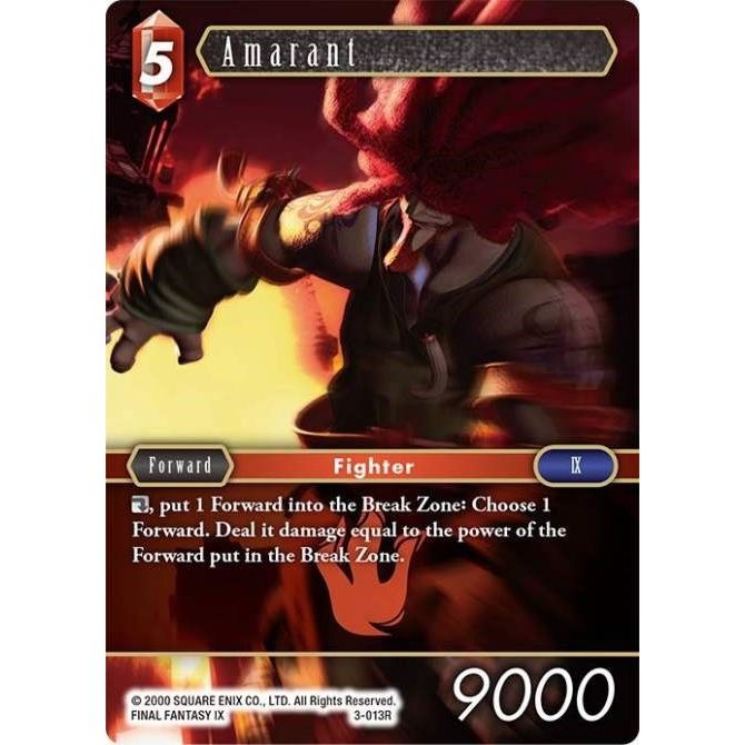 Image for Amarant - 3-013R (3-013R) (DEC) - Final Fantasy TCG