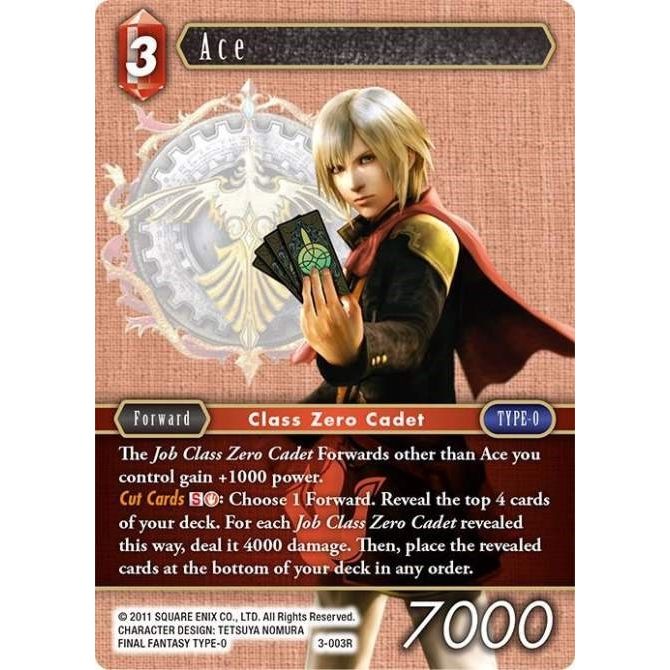 Image for Ace (3-003R) (OP3) - Final Fantasy TCG