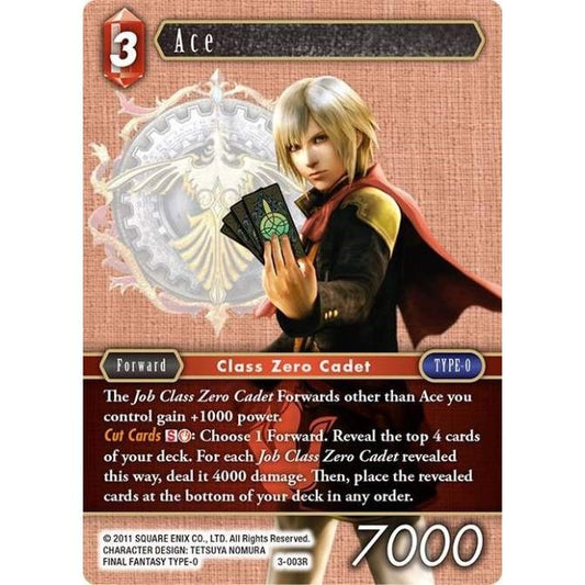 Image for Ace (3-003R) (OP3) - Final Fantasy TCG