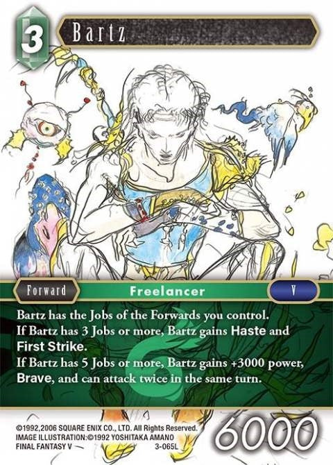 Image for Bartz (3-065L) (OP3) - Final Fantasy TCG