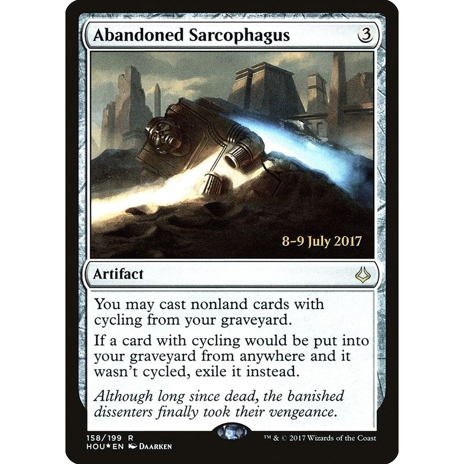 Image for Abandoned Sarcophagus (158) (PRE) - Magic: The Gathering