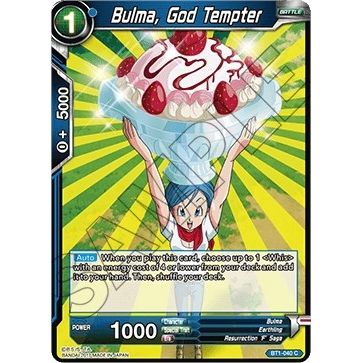 Image for Bulma, God Tempter (BT1-040) (DBS-B01) - Dragon Ball Super: Masters