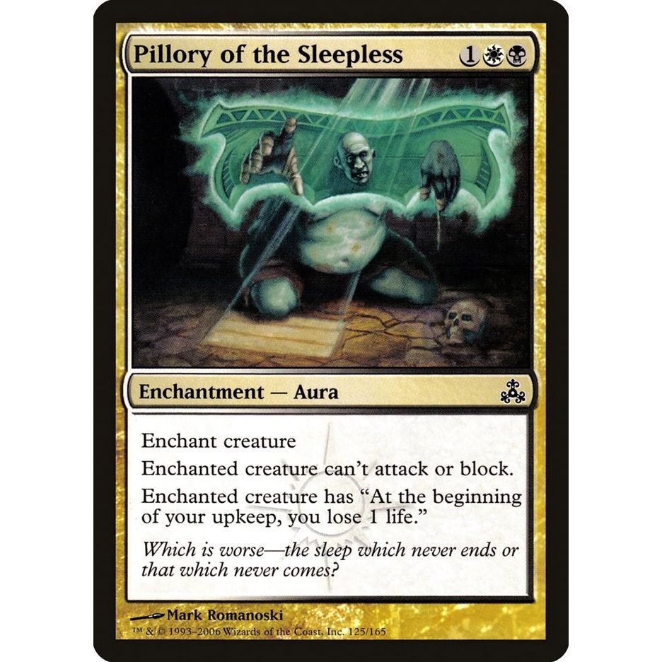 Image for Pillory of the Sleepless (125) (GPT) - Magic: The Gathering