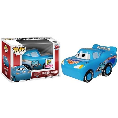 Image for Cars: Lightning McQueen (Dinoco) (SDCC Exclusive) - Funko