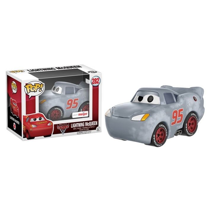 Image for Cars 3: Lightning McQueen (Grey Primer) (Meijer Exclusive) - Funko