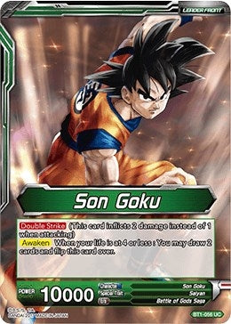 Image for Son Goku // Super Saiyan God Son Goku (BT1-056) (DBS-B01) - Dragon Ball Super: Masters