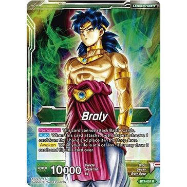 Image for Broly // Broly, The Legendary Super Saiyan (BT1-057) (DBS-B01) - Dragon Ball Super: Masters