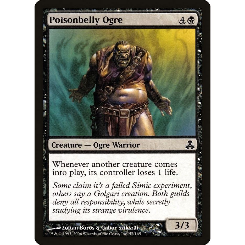 Image for Poisonbelly Ogre (57) (GPT) - Magic: The Gathering
