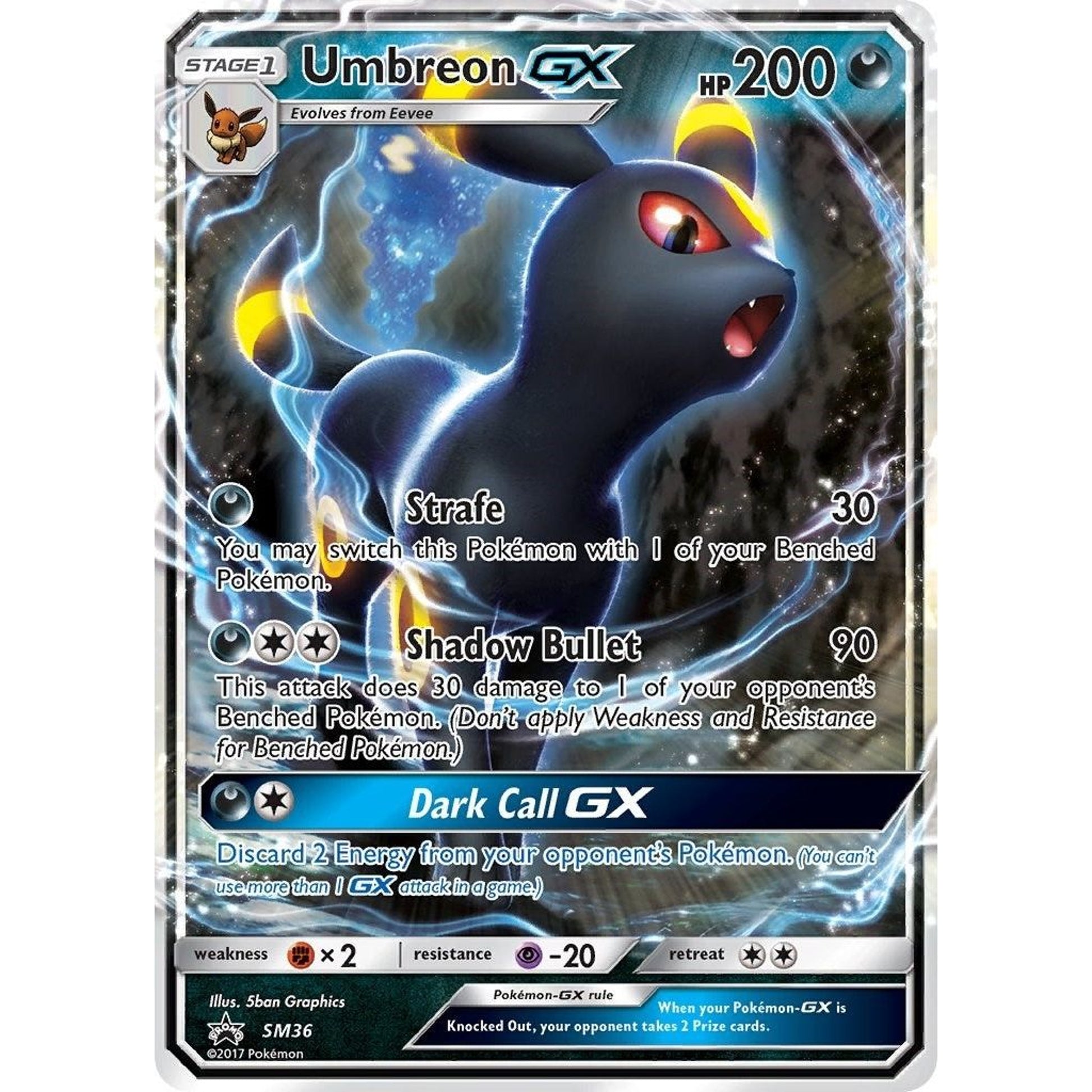Image for Umbreon GX - SM36 (SM36) (SMP) - Pokemon