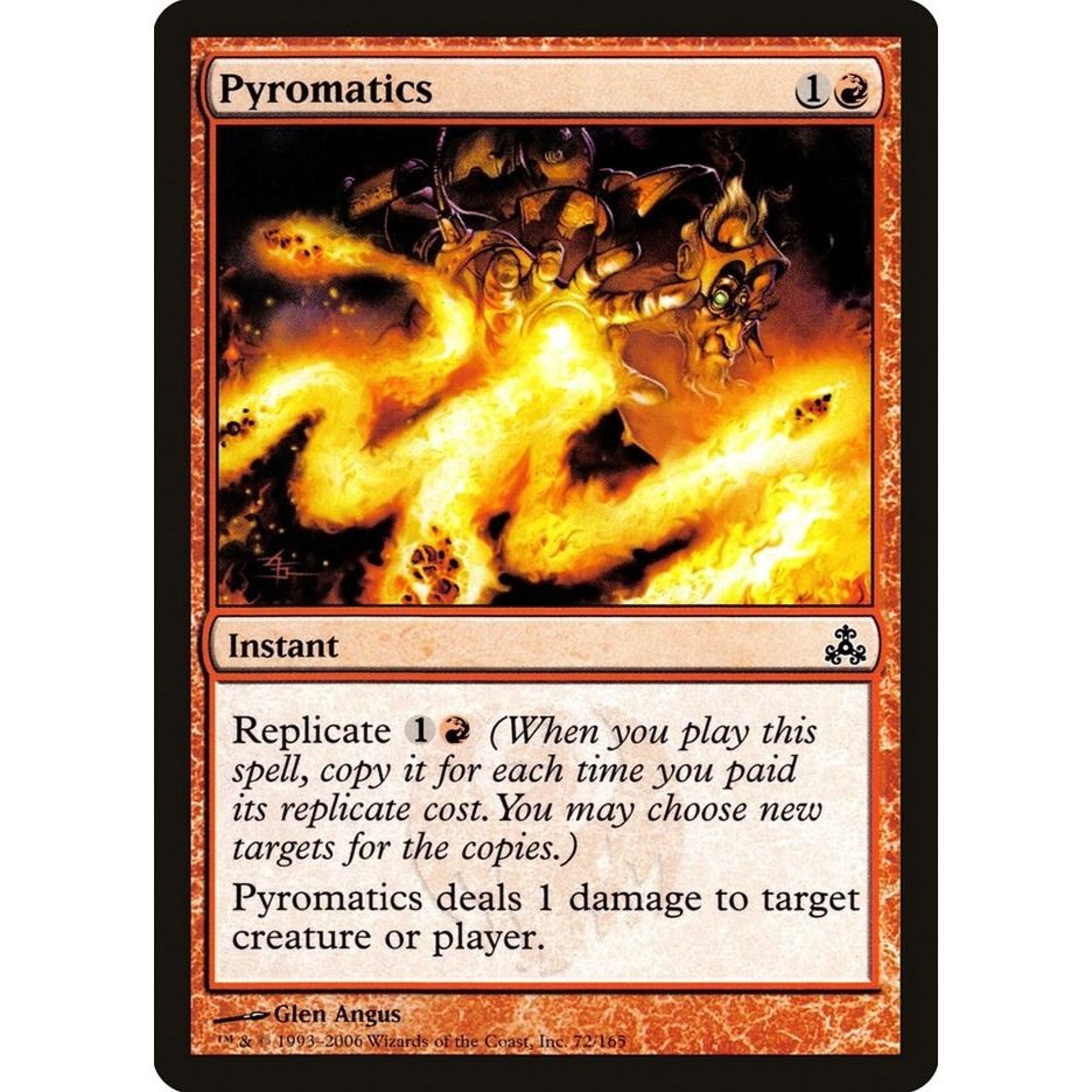 Image for Pyromatics (72) (GPT) - Magic: The Gathering