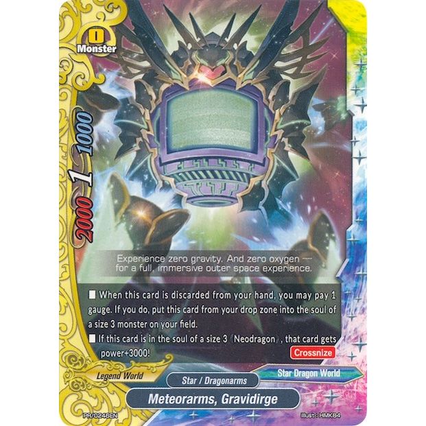 Image for Meteorarms, Gravidirge (PR/0246EN) (PR) - Future Card BuddyFight