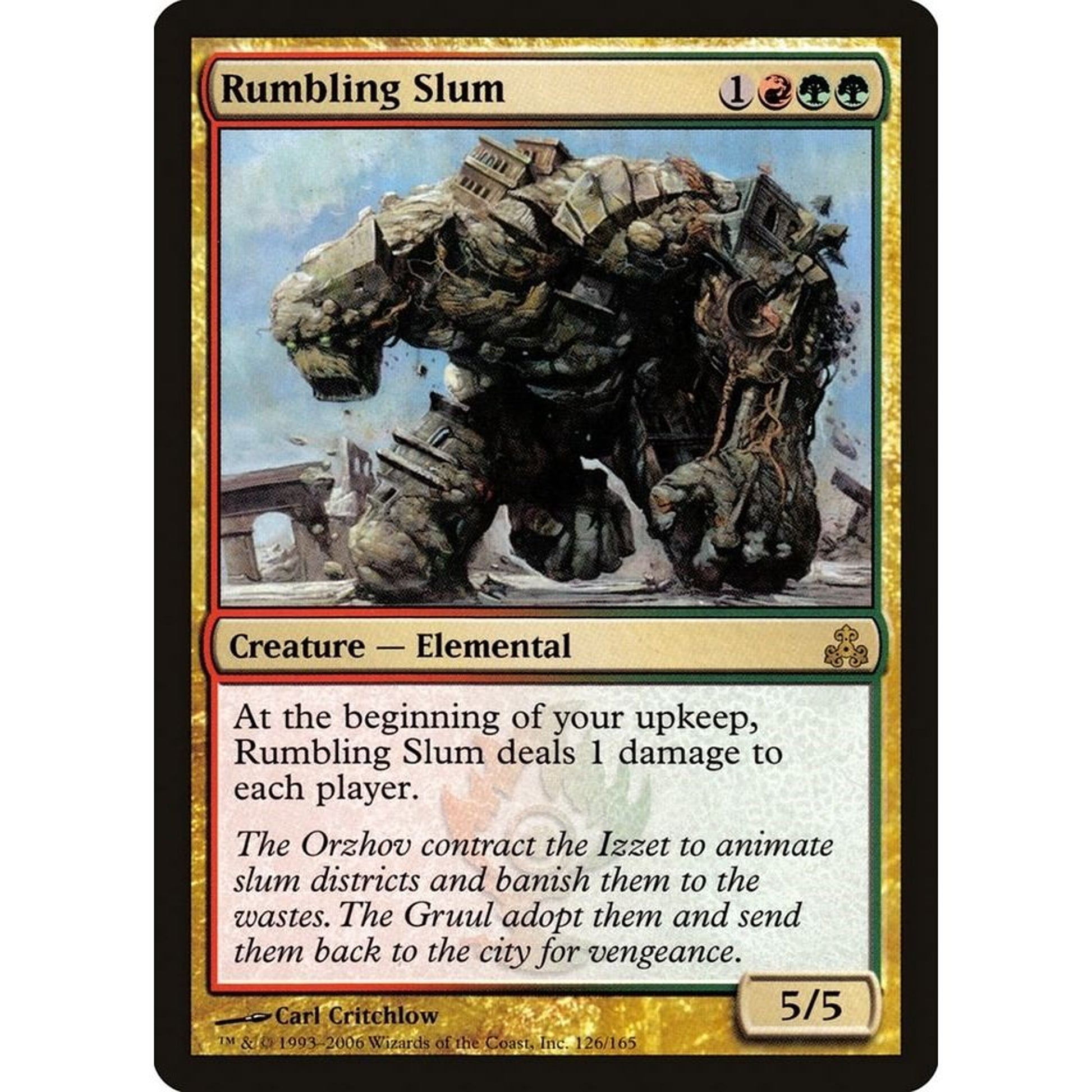 Image for Rumbling Slum (126) (GPT) - Magic: The Gathering