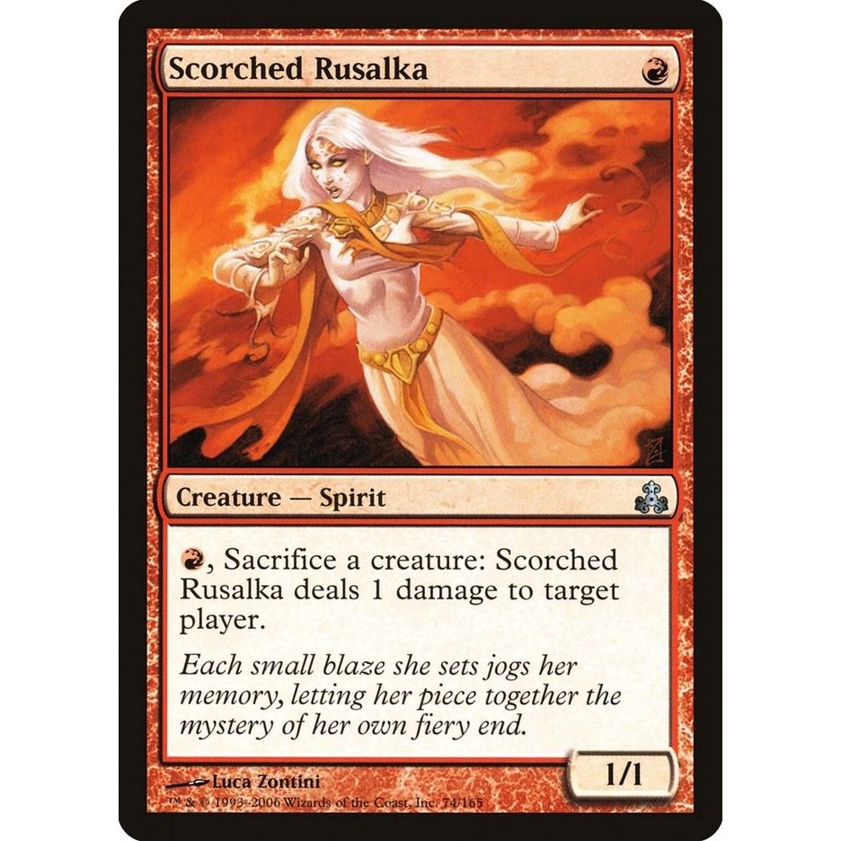 Image for Scorched Rusalka (74) (GPT) - Magic: The Gathering