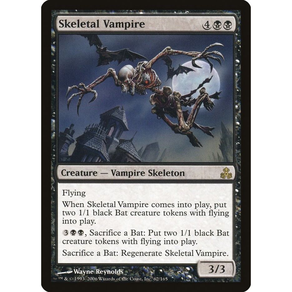 Image for Skeletal Vampire (62) (GPT) - Magic: The Gathering