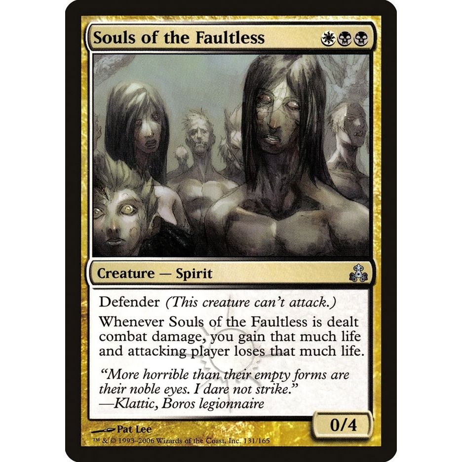 Image for Souls of the Faultless (131) (GPT) - Magic: The Gathering