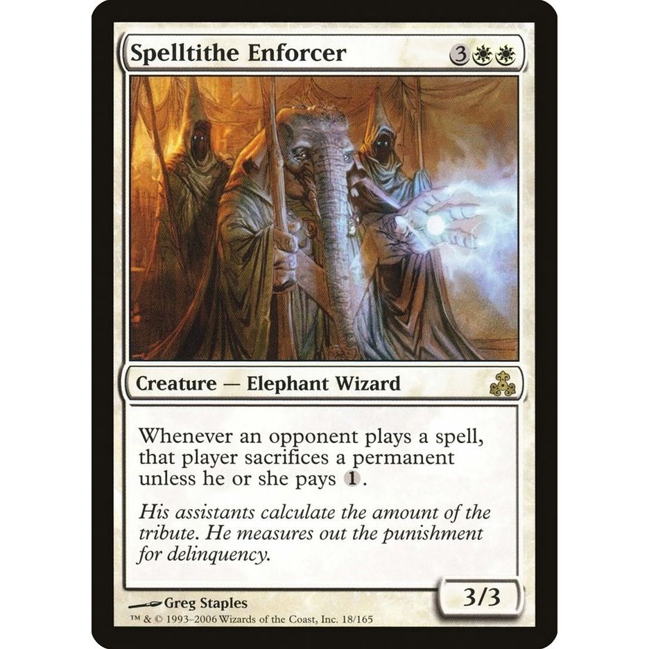 Image for Spelltithe Enforcer (18) (GPT) - Magic: The Gathering