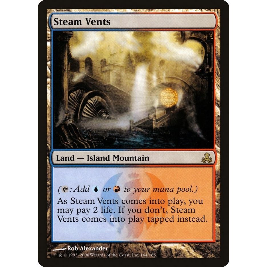Image for Steam Vents (164) (GPT) - Magic: The Gathering