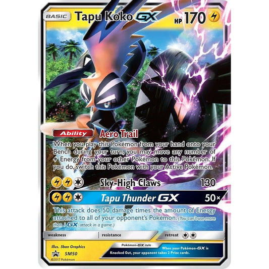 Image for Tapu Koko GX - SM50 (SM50) (SMP) - Pokemon