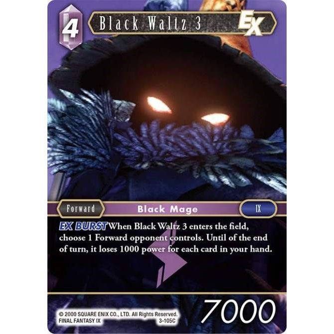 Image for Black Waltz 3 EX (3-105C) (OP3) - Final Fantasy TCG