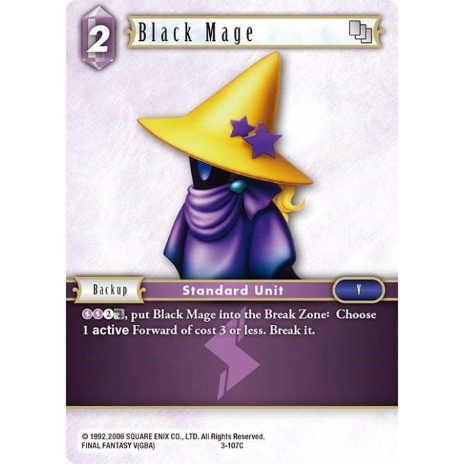 Image for Black Mage (3-107C) (3-107C) (OP3) - Final Fantasy TCG