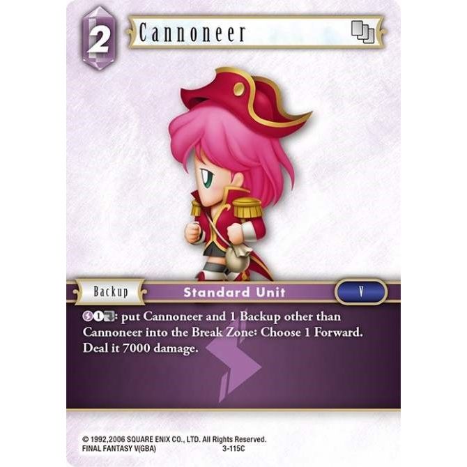Image for Cannoneer (3-115C) (3-115C) (OP3) - Final Fantasy TCG