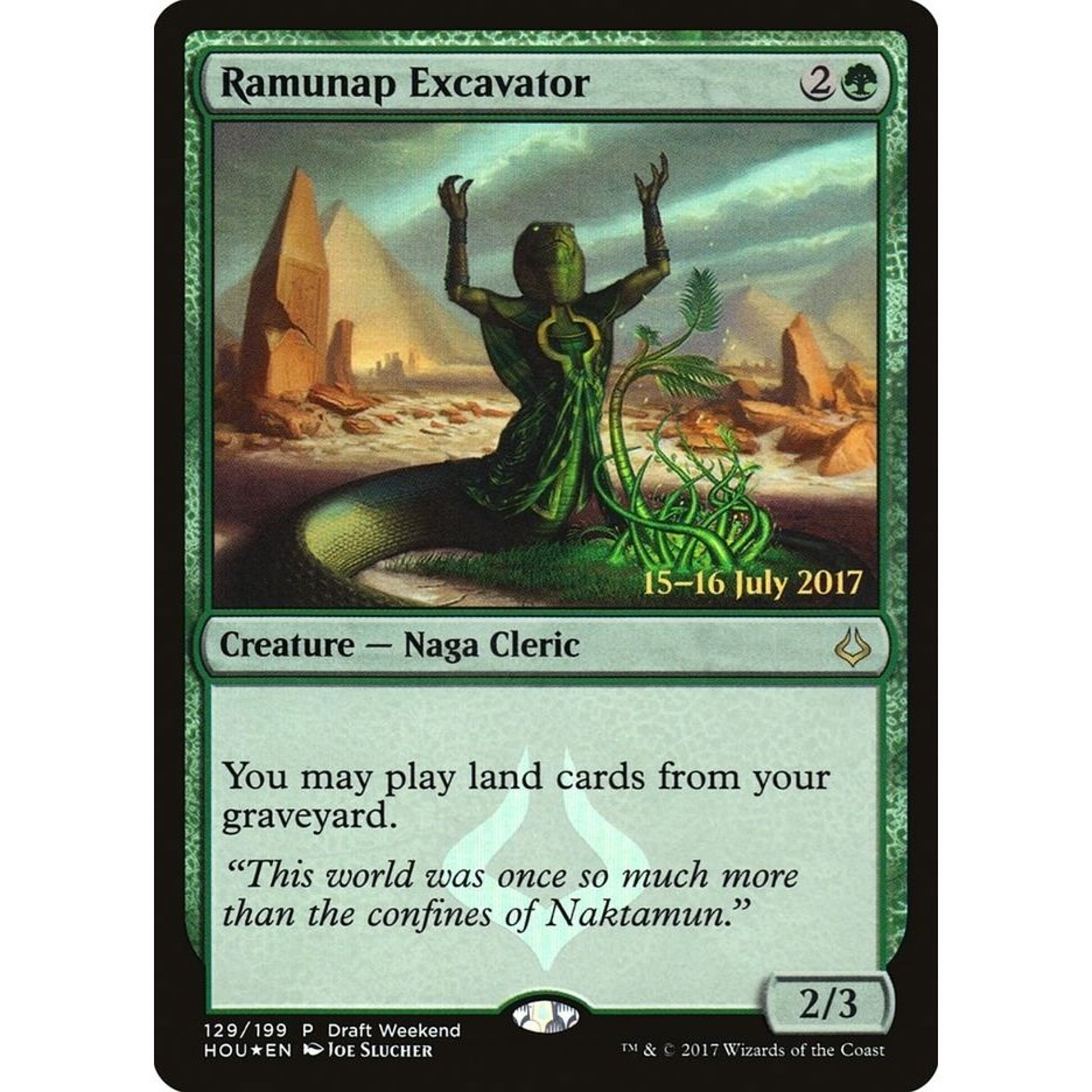 Image for Ramunap Excavator (Draft Weekend) (129) (LARP) - Magic: The Gathering